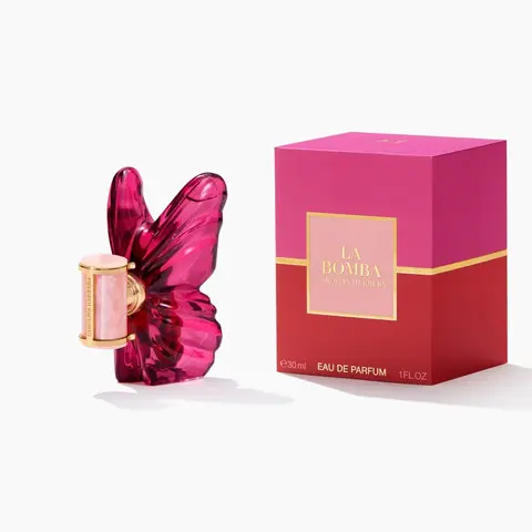 Carolina Herrera La Bomba 1oz EDP Spray for Women Oriental Floral Fragrance with Pitahaya Red Peony Frangipani Vanilla & Patchouli 2025 Edition