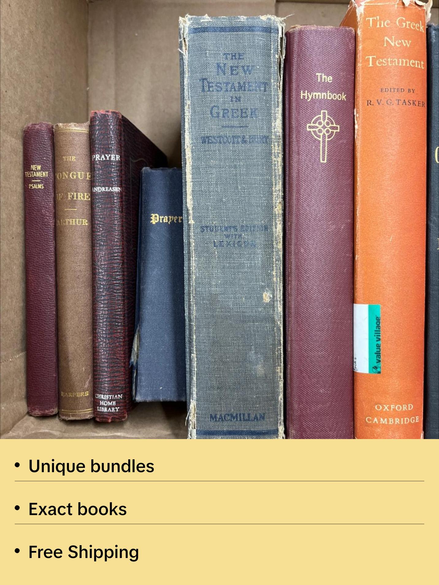 Vintage Adult Christian Bundle 13 books