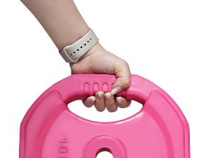 RitFit Adjustable Barbell Weight Set for Strength Training and Weightlifting at Home and Gym fitness exercise dumbbells weights fit woman