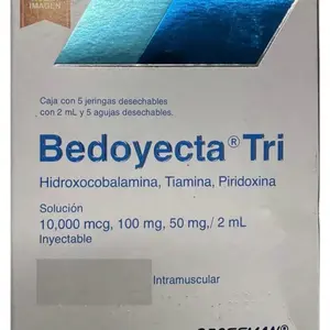 Beyo-Decta Tr - Paquete de 5 - Vitamina B12 - Original - Vitamin B1, B6, B12