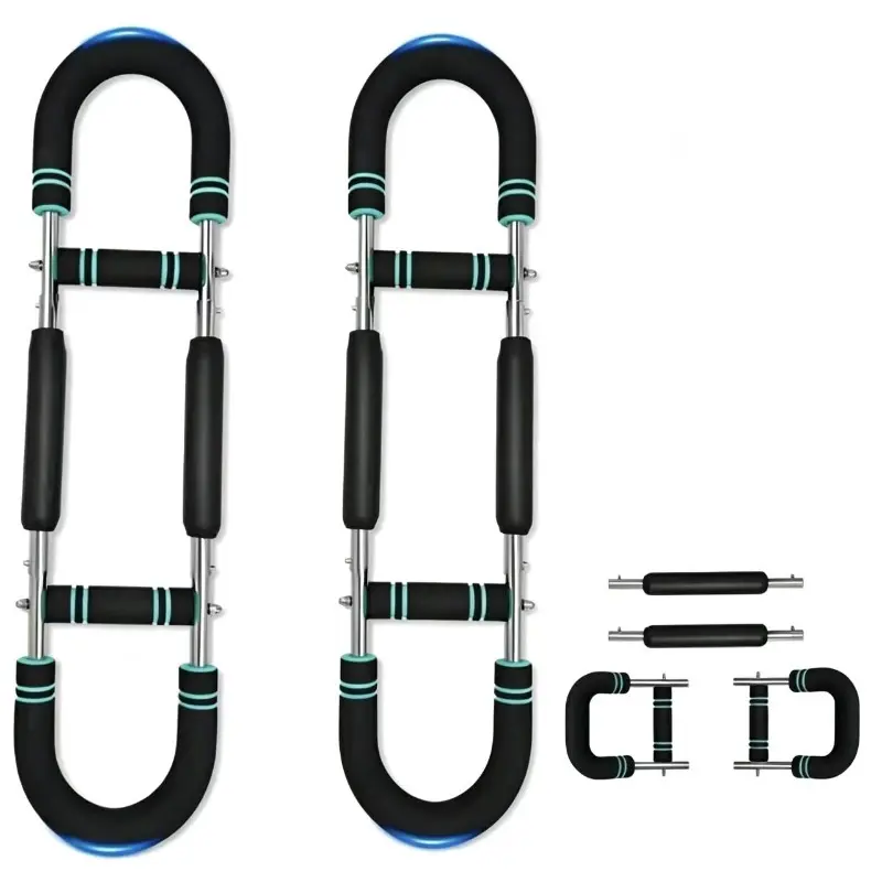 U-Shaped Arm Strengthener with Adjustable Resistance, Ergonomic Steel Spring Power Twister for Home Gym Upper Body Workout & Multi-Muscle Training, Upperbody Workout, Unisex