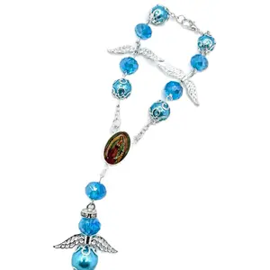 12pcs, Recuerdos para Bautizo, blue Bracelets, Quincenara party Free bags