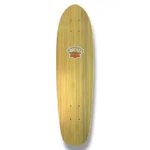 G&S Fibreflex BowlRider Skateboard Deck - Olive Stripe