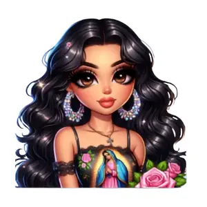 Transfers Package of 10 Pieces for Clothing Mix with More Models Than in the Images - Includes Floral Design and Pink Rose Accents