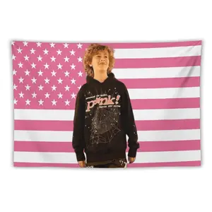 Nelson Celebrity and Decorations Stuff American Pink Flags Wall Funny Tapestry Hanging Neumann Merch for Dorm Bedroom Decorative Aesthetic room decor