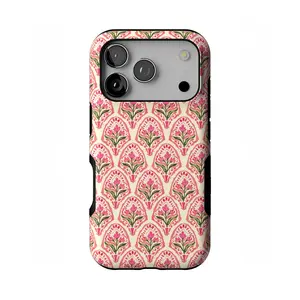Casely iPhone 17 Pro Case | Jenna Palek x Casely | Tulip Tapestry | Bold Protective Design | Compatible with MagSafe