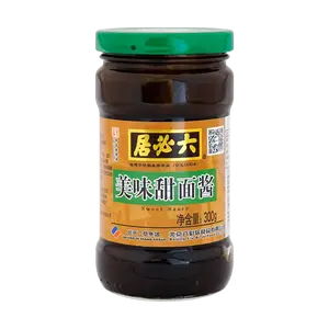 LIUBIJU Sweet Bean Sauce - Authentic Chinese Old Brand, 300g Jar - Savory Umami Flavor for Cooking & Dipping