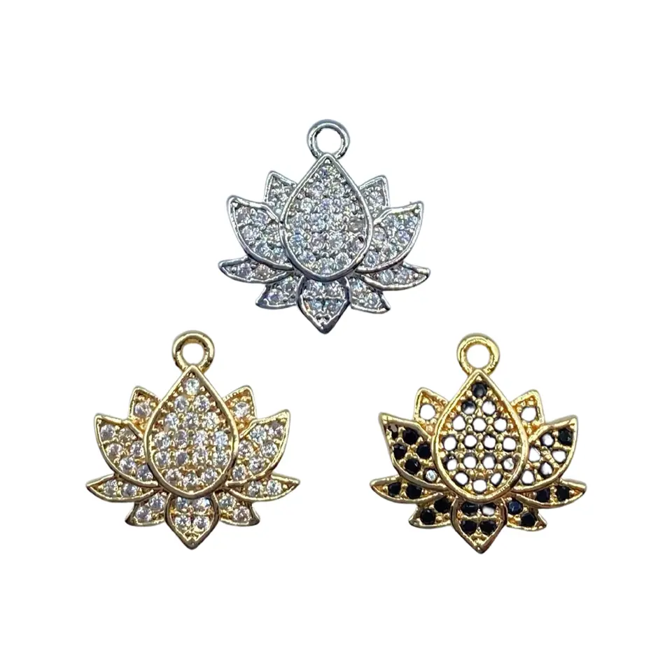 EXPRESS YOURSELF LOTUS EARRING CHARM