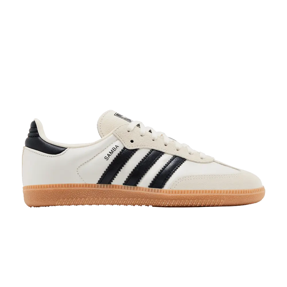 adidas Samba OG J 'Cream Black Satin'