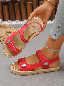 Women's Summer Lightweight Non-Slip Pregnant Women Shoes, Versatile Sports Sandals, Breathable Fish Mouth Design, Comfortable Walking Shoes