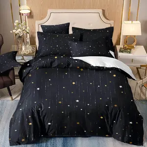 3pcs duvet cover set 1pcs duvet cover 2pcs pillowcases Without core ultra-soft comfortable breathable Machine washable digital printing technology suitable for bedrooms dormitories home decoration