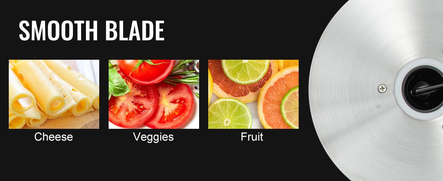 VEVOR Meat Slicer, 200W Electric Deli Slicer, with Two 7.5" Stainless Steel Removable Blade, 0-15mm Adjustable Thickness for Home Use, Food Slicer Machine for Meat Cheese Bread VEVOR Meat Slicer, 200W Electric Deli Slicer, with Two 7.5" Stainless Steel Removable Blade, 0-15mm Adjustable Thickness for Home Use, Food Slicer Machine for Meat Cheese Bread