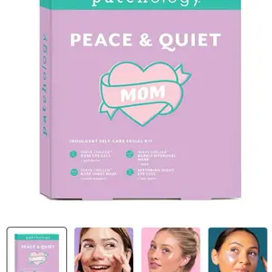 Peace and Quiet Moms Self Care Kit Skin Repair from Patchology