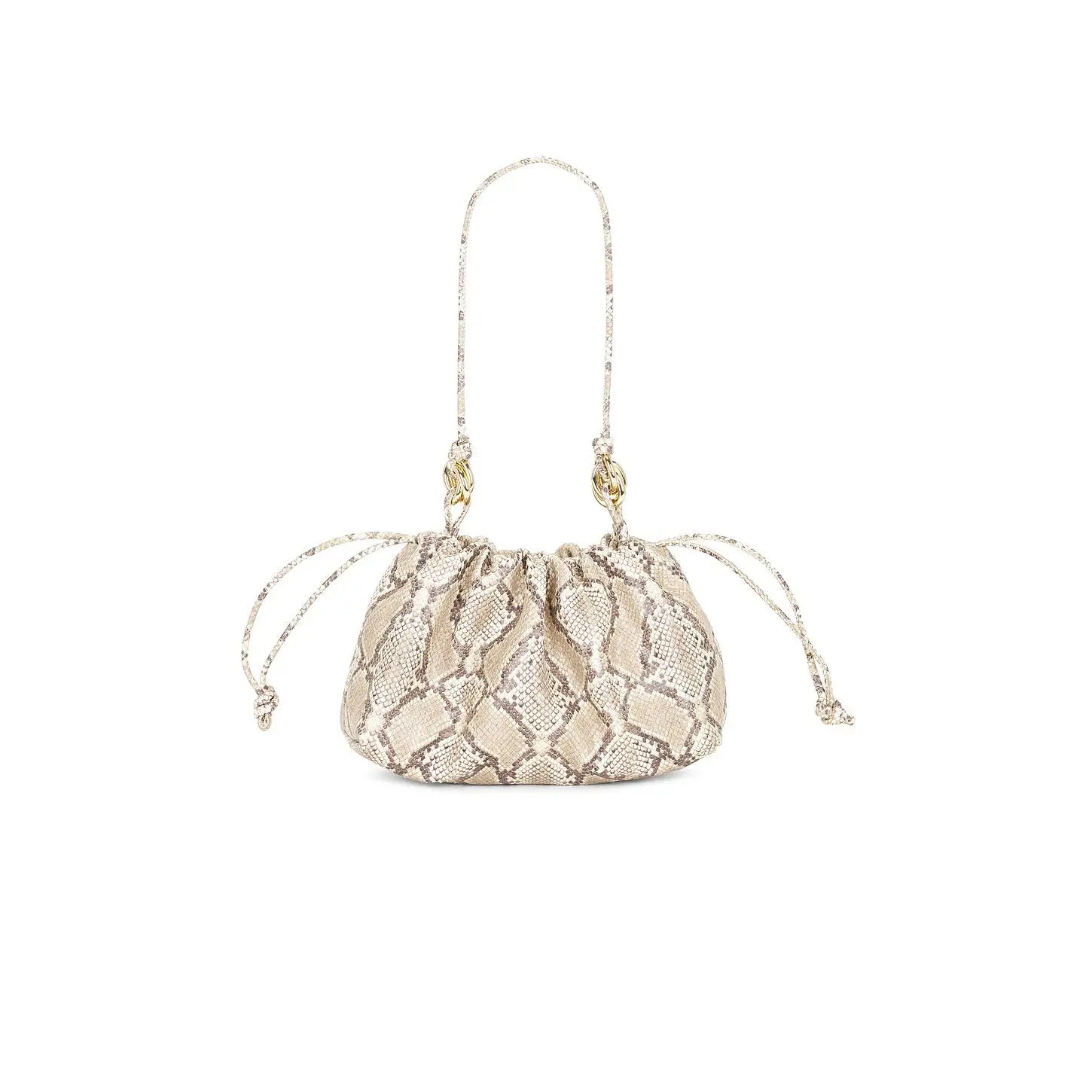 Loeffler Randall Kiri Embossed Snake Leather Bag in Embossed Snake Leather
