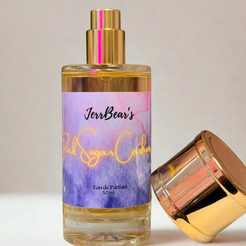 JERRBEAR's Signature Unisex Beauty Perfume EDP - 50mL/6 fl oz, Contains Alcohol, Aluminum-Free, Ammonia-Free, Fruity Sweet & Warm Cozy Notes, Casual Luxe Scent for Daily Wear, Casual Outings, Special Events, Single Bottle