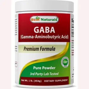 Best Naturals GABA (Gamma Aminobutyric Acid) Pure Powder 1 Pound Healthcare Dietary