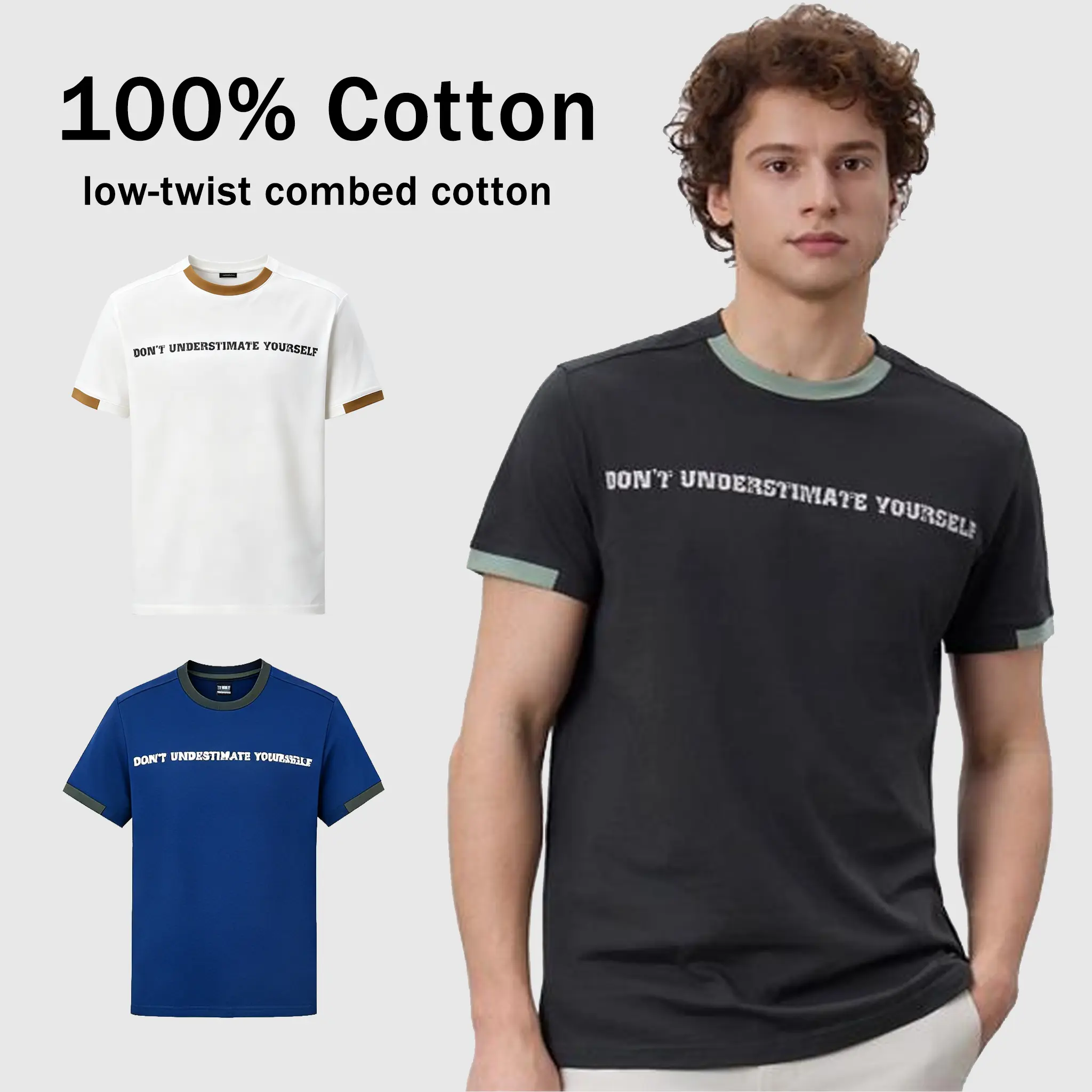 Mega Tshop Men's 100% Cotton Soft T-Shirt - Casual Short Sleeve Round Neck, Subtle Text Slogan Graphic, Limited Edition Retro Vibes Vintage Misprint, 4XL Oversized Streetwear Top for Grandpa Summer Vacation Gift