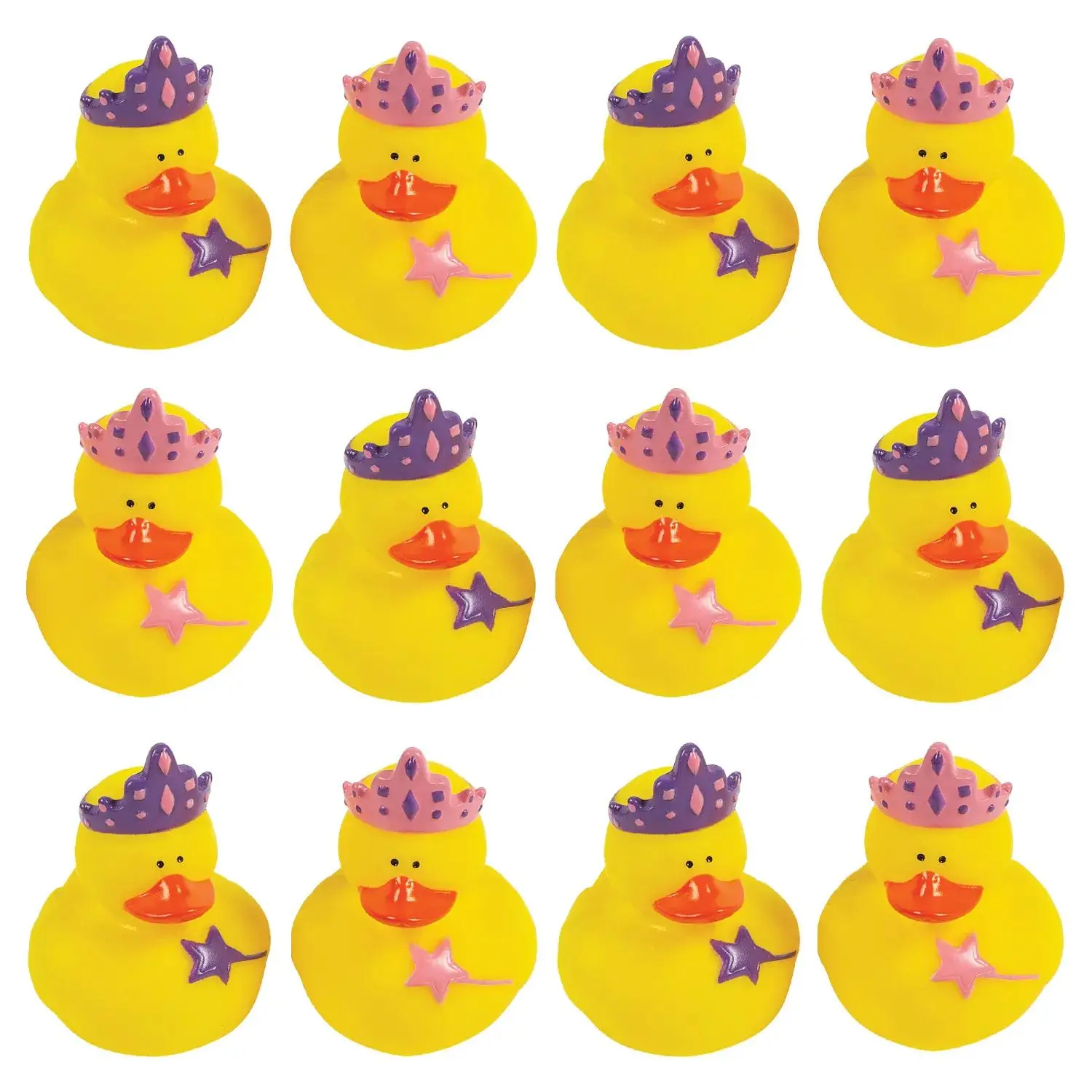 Princess Rubber Ducks - 12 Pc.