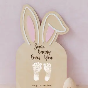 Easter Footprint Signs