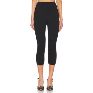 AFRM Ettie Essential Pant in Noir