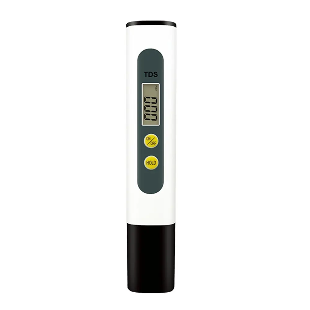 Digital TDS Meter Water Tester with LED Digital Display, Plastic Body, PPM Range, Reliable Automatic Temperature Compensation, Batteries Included for Home Tap Water Test Kits