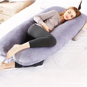 Ultimate Comfort U-Shaped Pregnancy Pillow Multifunctional Waist Support Christmas Halloween Thanksgiving Day Gift Carnival Festivities Support