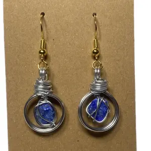 Custom Made Crystal Dangle Earrings