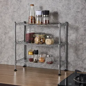 Karl Home 3-Tier UltraZinc Cabinet Organizer – Rust-Resistant for Kitchen, Bathroom & Pantry