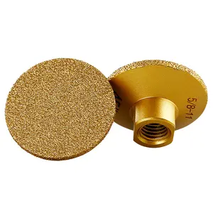 2" Diamond Grinding Wheel, Coarse Grinding Tool for Stone, Granite, Marble, Quartz Tile Edge Profiling & Countertop Joint Leveling for Angle Grinder