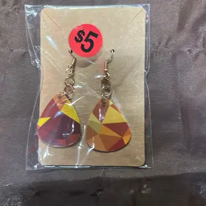 Guitar Pick Earrings
