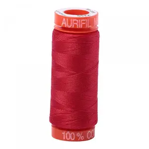 Aurifil Cotton Thread 50wt 220yds - Red