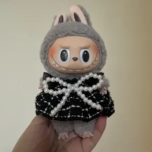 Trendy Doggy Charming Dress Doll, Plush Hanging Accessory, Wholesale Baby Clothes for 10cm-17cm/3.9in-6.69in Dolls, Perfect Gift Idea