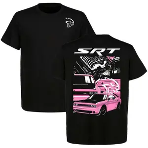 Muscle Car Challenger Men T-Shirt Unisex Y2K Graphic Tee TikTok Shop Deals S-3XL