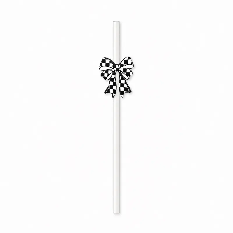 3D Printed Straw Toppers, Drinkware Accessories with 0.5" Straw Hole