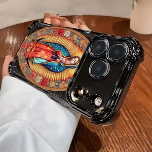 Phone Case: The Newly Designed Electroplated Transparent TPU Phone Case with Creative Patterns IsSuitable for a variety of iPhone and samsung  models, from Iphone 15,17 series to Iphone 11 series