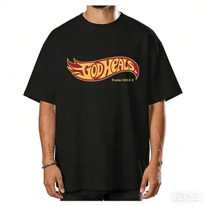 God Heals Christian Cotton Hoodie