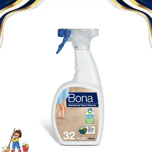 Bona Hardwood Floor Cleaner Spray, 32 fl oz – Residue-Free Wood Floor Cleaning Solution, Streak-Free Shine, pH Neutral, Safe for Sealed Hardwood Floors, Ready-to-Use Spray Cleaner for Home Floors