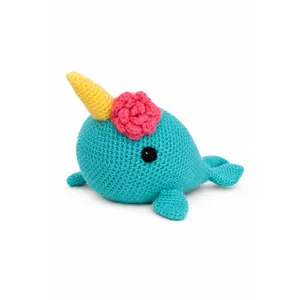 Handmade Crochet Narwhal & Whale Plushies (Preorder)