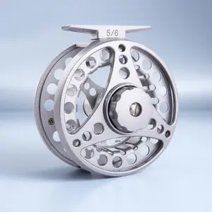 Lightweight Aluminum Alloy Fly Fishing Reel, Portable Durable Fly Fishing Reel, Outdoor Fishing Equipment for Freshwater & Saltwater, Fishing Accessories, Fishing Tools