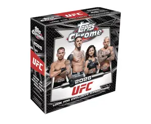 Topps Chrome UFC 2026 Mega Box
