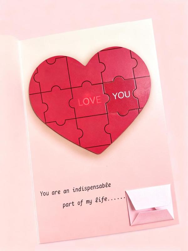 Paper Love Valentine's Day Card, 3D Pop-Up Card Glowing Heart-shaped Recording Card with one-touch recording exquisite packaging Idea for Valentine, Wedding, Anniversary, Wife Husband, Mom, Women, Him Her, Girlfriend Boyfriend