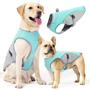 Pet Cooling Vest Dog Summer Thin Breathable Anti-Heat, Night Reflective Cool Pet Shirt, Comfortable and Ventilated Dog Harness