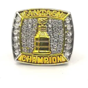 Fantasy Hockey Championship Rings Trophy