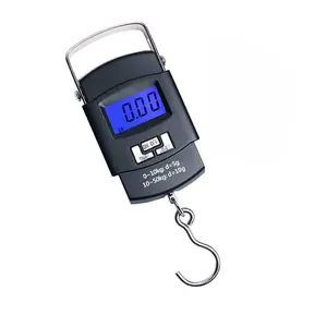 Portable Luggage Scale 50kg/110lb Electronic Digital Suitcase Weight Scale Travel Bag Hanging Weighing Scale