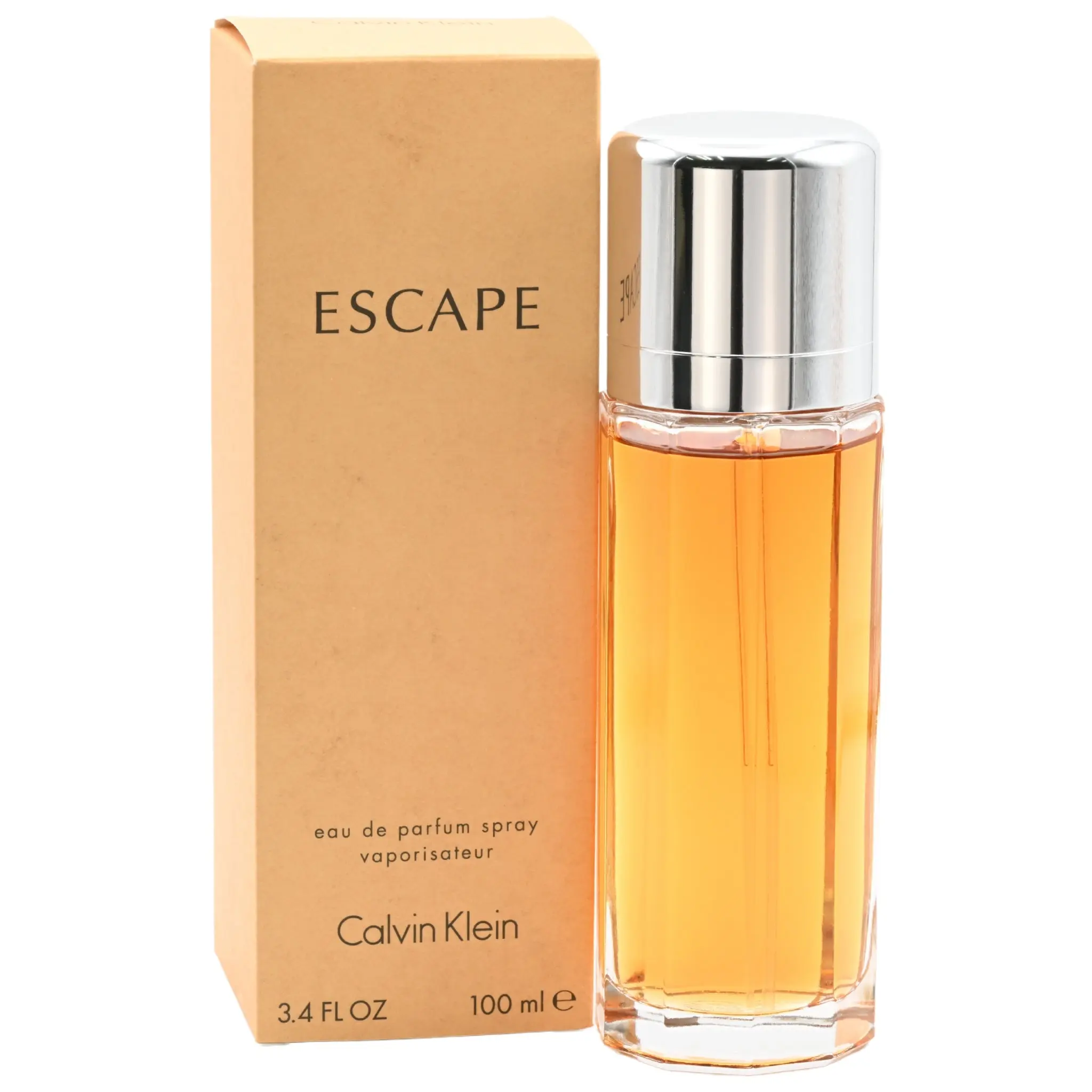 Calvin Klein ESCAPE Women's EDP Spray Fragrance - 3.3/3.4 oz Elegant Floral Perfume with Blackcurrant Notes, Fresh Modern Scent, New in Box, Ideal Gifts, Perfumes for Women