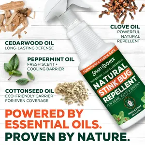 Smart Grower Natural Stink Bug Repellent Spray -16 FL OZ Light Scent