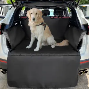 Car Trunk Mat, Oxford Cloth Car Trunk Liner, Pet Carrier Mat, Durable & Waterproof Car Trunk Pad, Pet Travel Supplies