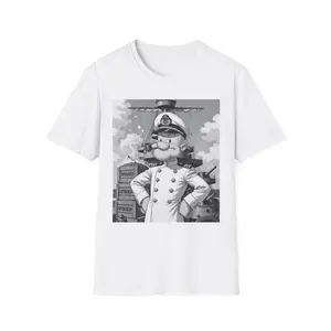 Popeye Battle Ready T-Shirt | Vintage Sailor Cartoon Tee