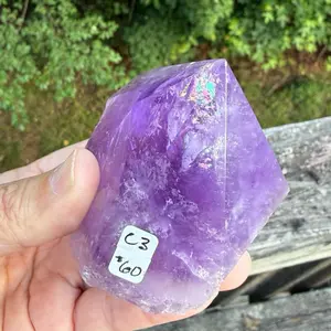 AMETHYST (C3) TOP POLISHED POINT