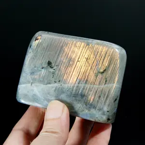 3in 373g Sunset Labradorite Crystal Freeform Tower